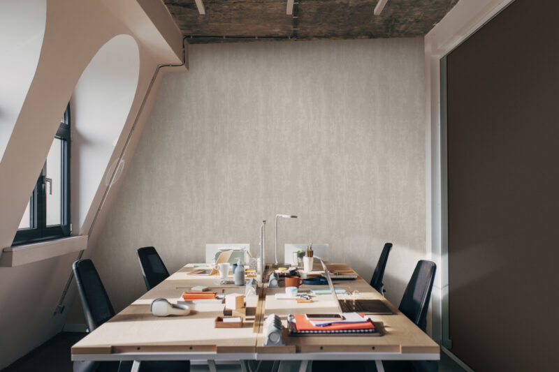 ADFORS Wallcovering Novelio Nature CONCRETE RIO office