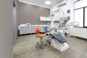 Interior of modern dental office.
